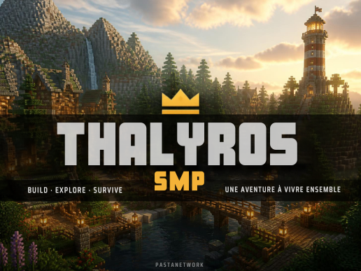 THALYROS SMP V3 — Build, Explore, Survive